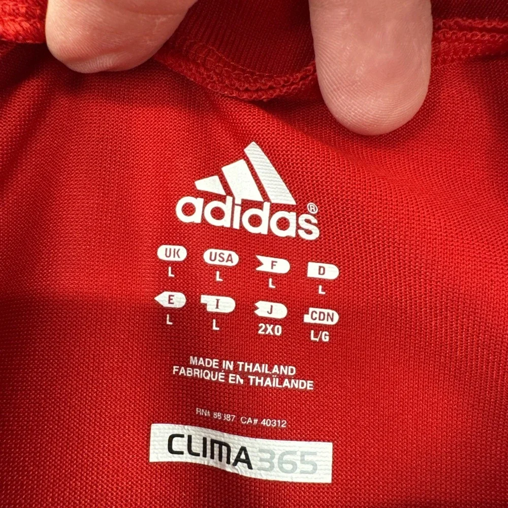 Adidas‎ Futbol Club Copa Academy Jersey #13 Red Soccer Mens L Formotion Clima365